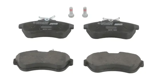 Bremsbelagsatz, Scheibenbremse Vorderachse JURID 573084J Bild Bremsbelagsatz, Scheibenbremse Vorderachse JURID 573084J