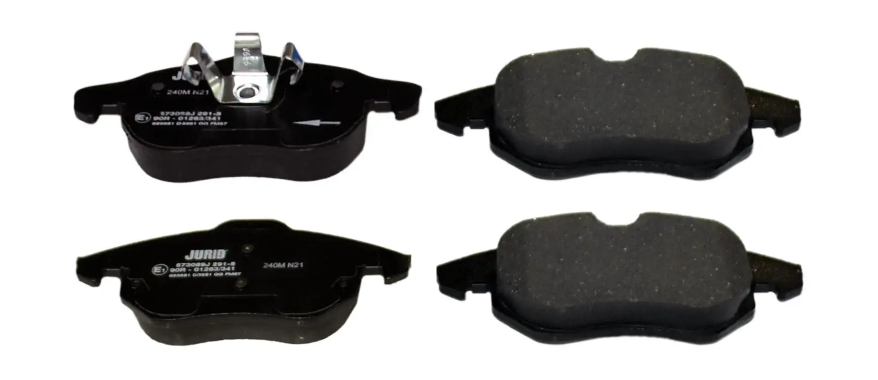 Bremsbelagsatz, Scheibenbremse Vorderachse JURID 573089J