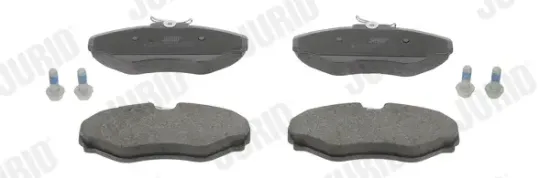 Bremsbelagsatz, Scheibenbremse Vorderachse JURID 573099J Bild Bremsbelagsatz, Scheibenbremse Vorderachse JURID 573099J