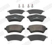 Bremsbelagsatz, Scheibenbremse Vorderachse JURID 573102J