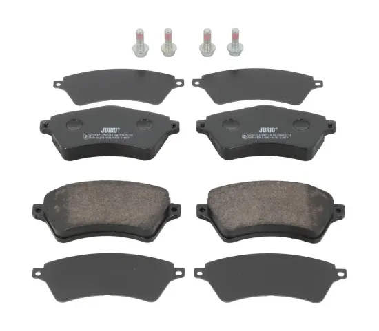 Bremsbelagsatz, Scheibenbremse Vorderachse JURID 573102J Bild Bremsbelagsatz, Scheibenbremse Vorderachse JURID 573102J