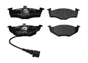 Bremsbelagsatz, Scheibenbremse Vorderachse JURID 573111J