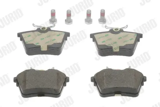 Bremsbelagsatz, Scheibenbremse Hinterachse JURID 573133JC Bild Bremsbelagsatz, Scheibenbremse Hinterachse JURID 573133JC