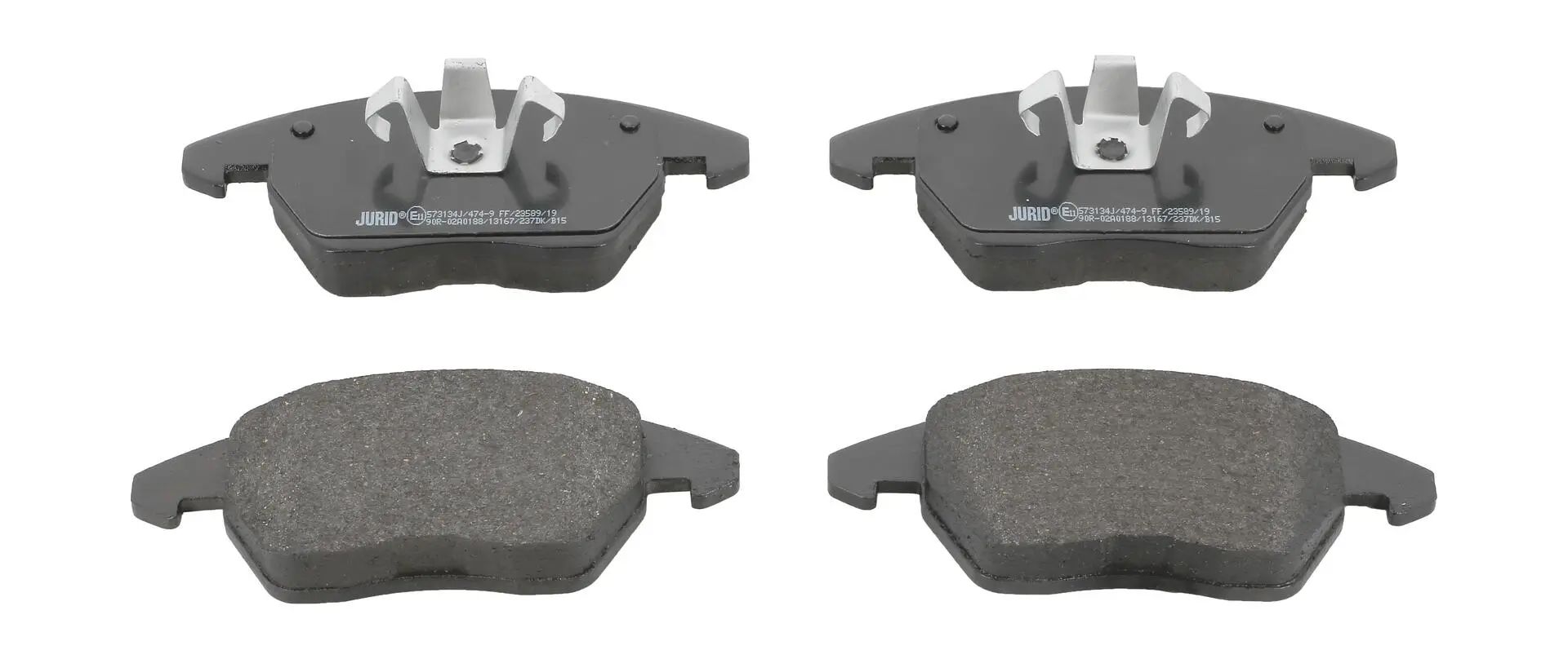 Bremsbelagsatz, Scheibenbremse Vorderachse JURID 573134J