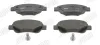 Bremsbelagsatz, Scheibenbremse JURID 573135J Bild Bremsbelagsatz, Scheibenbremse JURID 573135J