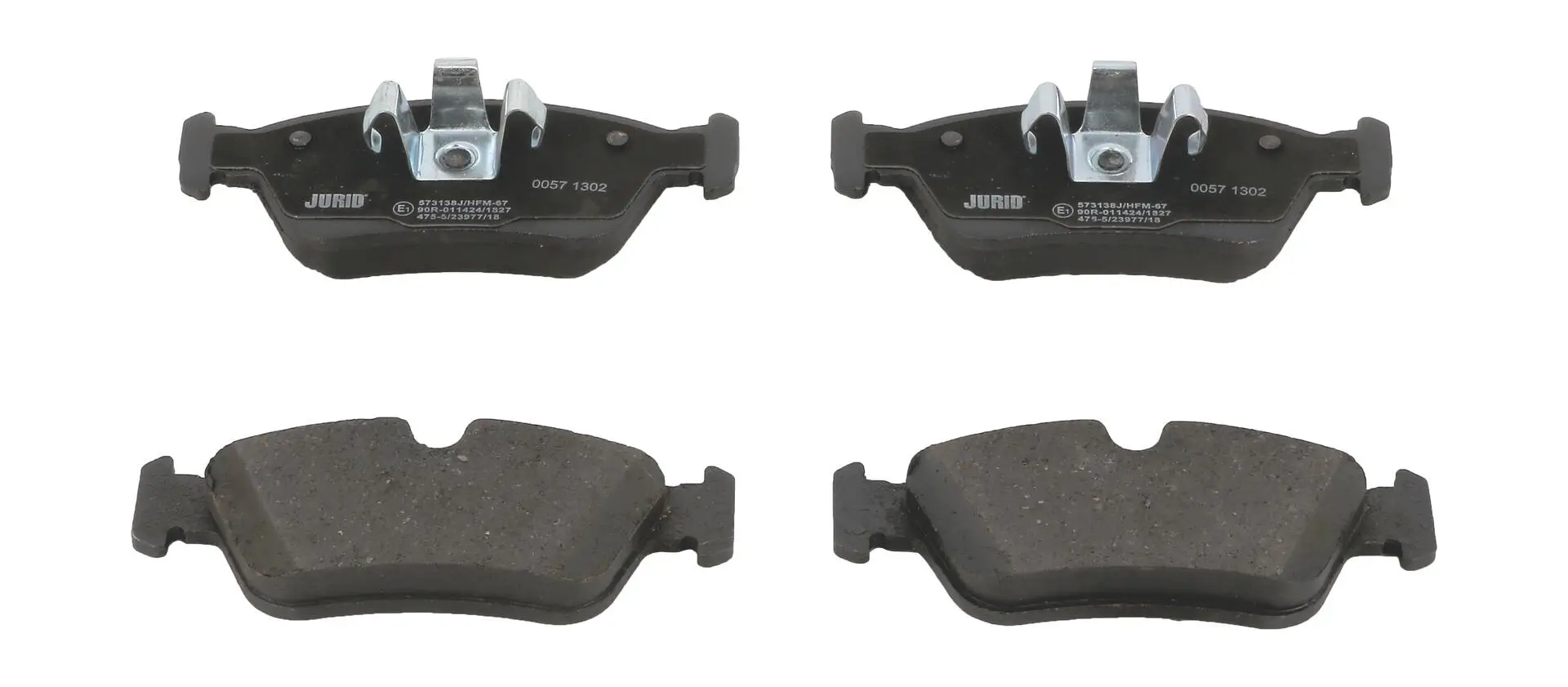 Bremsbelagsatz, Scheibenbremse Vorderachse JURID 573138J