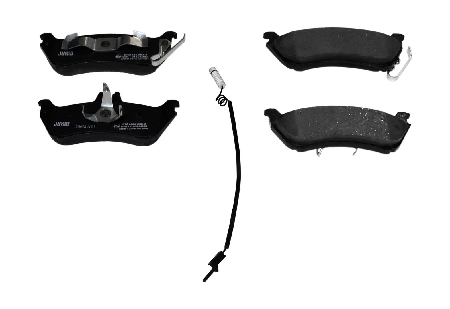 Bremsbelagsatz, Scheibenbremse Hinterachse JURID 573148J