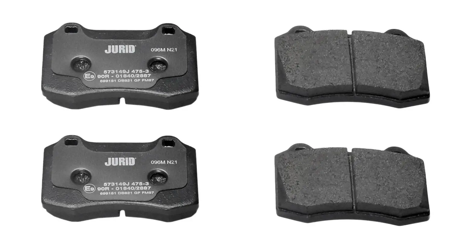 Bremsbelagsatz, Scheibenbremse JURID 573149J