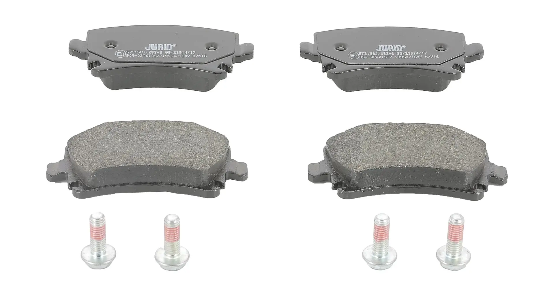 Bremsbelagsatz, Scheibenbremse JURID 573158J