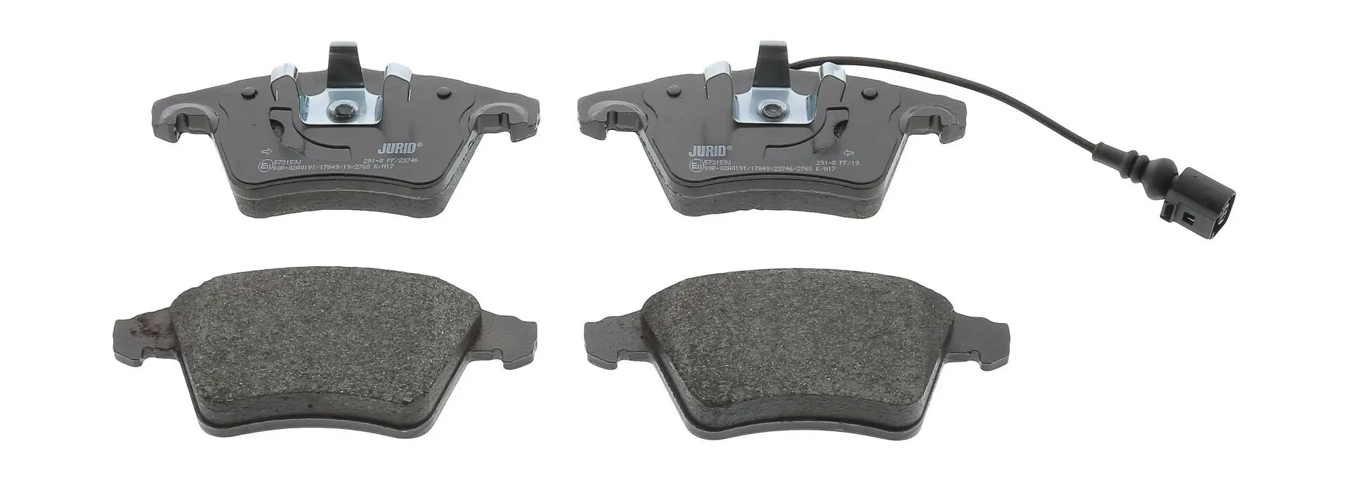 Bremsbelagsatz, Scheibenbremse JURID 573159J