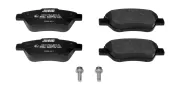 Bremsbelagsatz, Scheibenbremse Vorderachse JURID 573170J