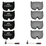 Bremsbelagsatz, Scheibenbremse Vorderachse JURID 573180J