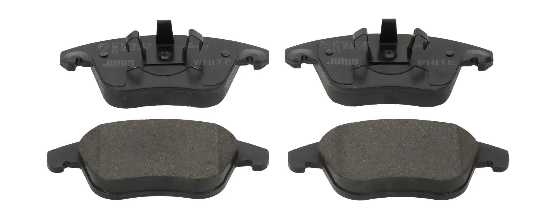 Bremsbelagsatz, Scheibenbremse Vorderachse JURID 573193JC