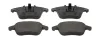 Bremsbelagsatz, Scheibenbremse Vorderachse JURID 573193JC