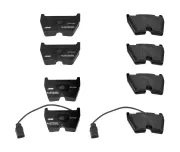 Bremsbelagsatz, Scheibenbremse Vorderachse JURID 573195J