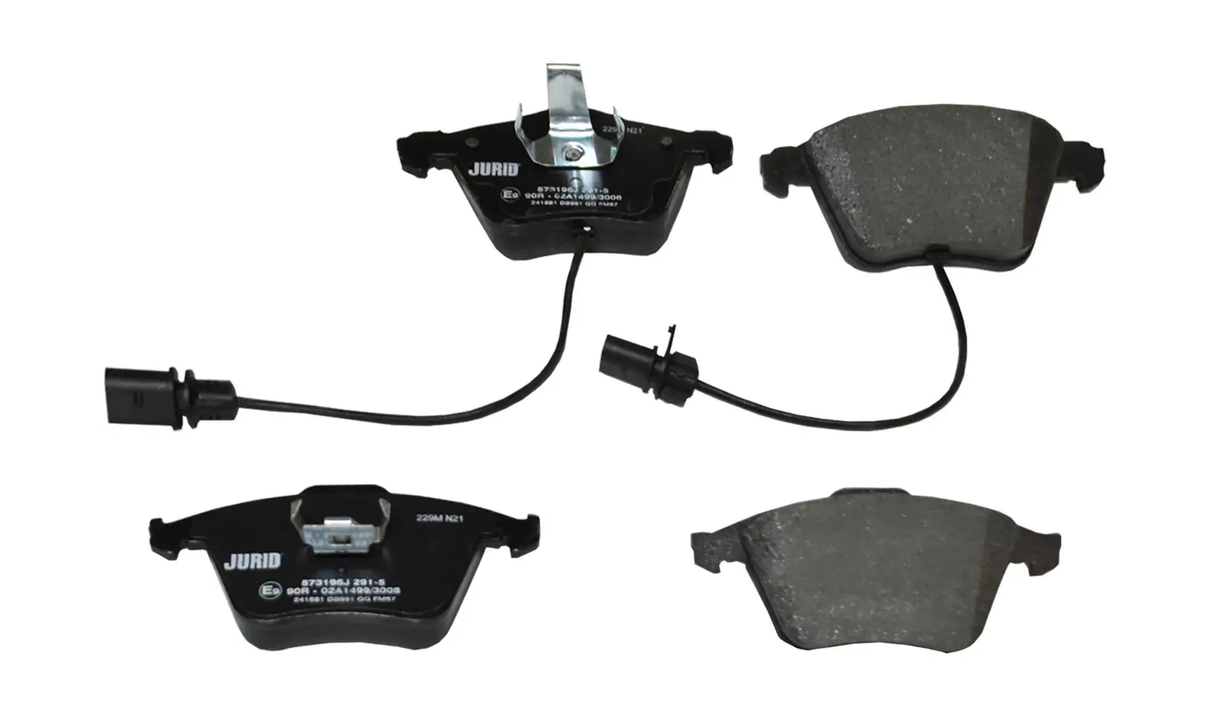 Bremsbelagsatz, Scheibenbremse JURID 573196J