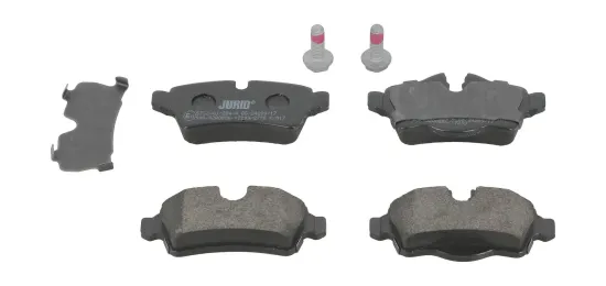Bremsbelagsatz, Scheibenbremse Hinterachse JURID 573200J Bild Bremsbelagsatz, Scheibenbremse Hinterachse JURID 573200J