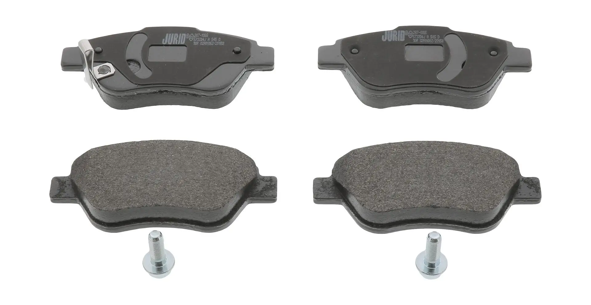 Bremsbelagsatz, Scheibenbremse Vorderachse JURID 573204J