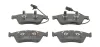 Bremsbelagsatz, Scheibenbremse Vorderachse JURID 573207JC