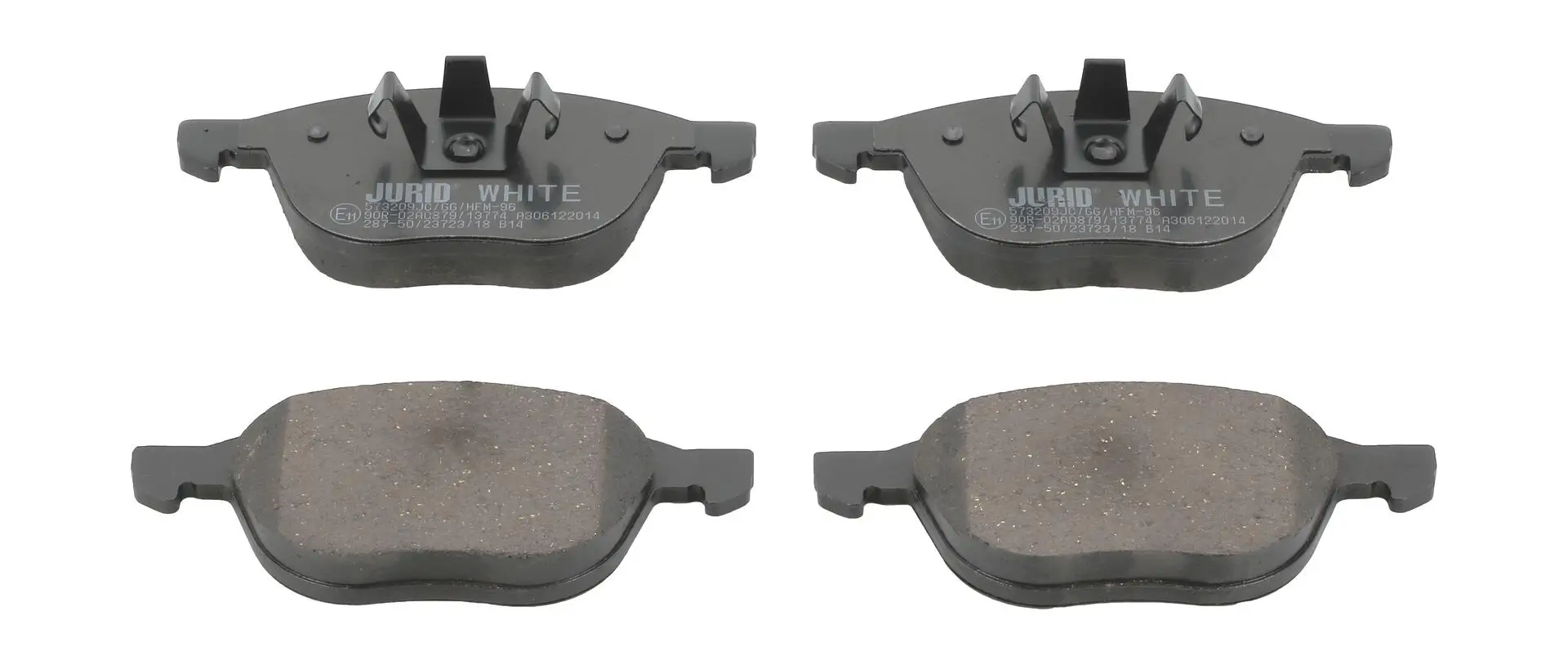 Bremsbelagsatz, Scheibenbremse JURID 573209JC