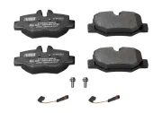 Bremsbelagsatz, Scheibenbremse Hinterachse JURID 573222J