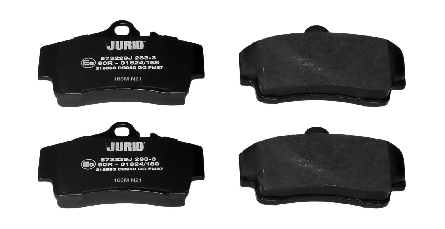 Bremsbelagsatz, Scheibenbremse Hinterachse JURID 573229J