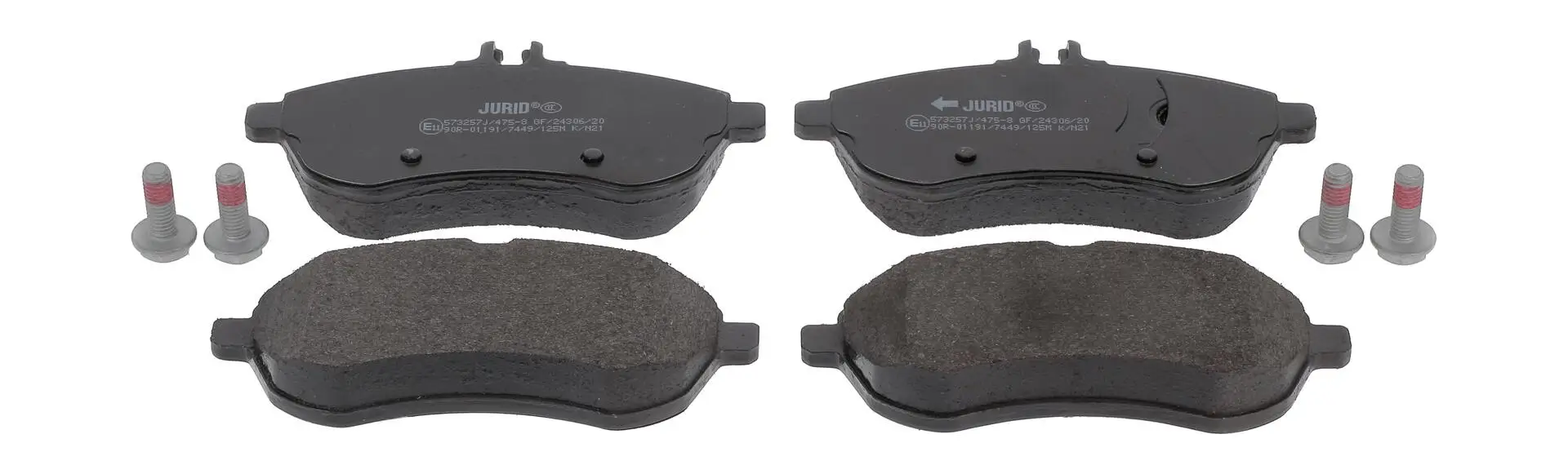 Bremsbelagsatz, Scheibenbremse JURID 573257J