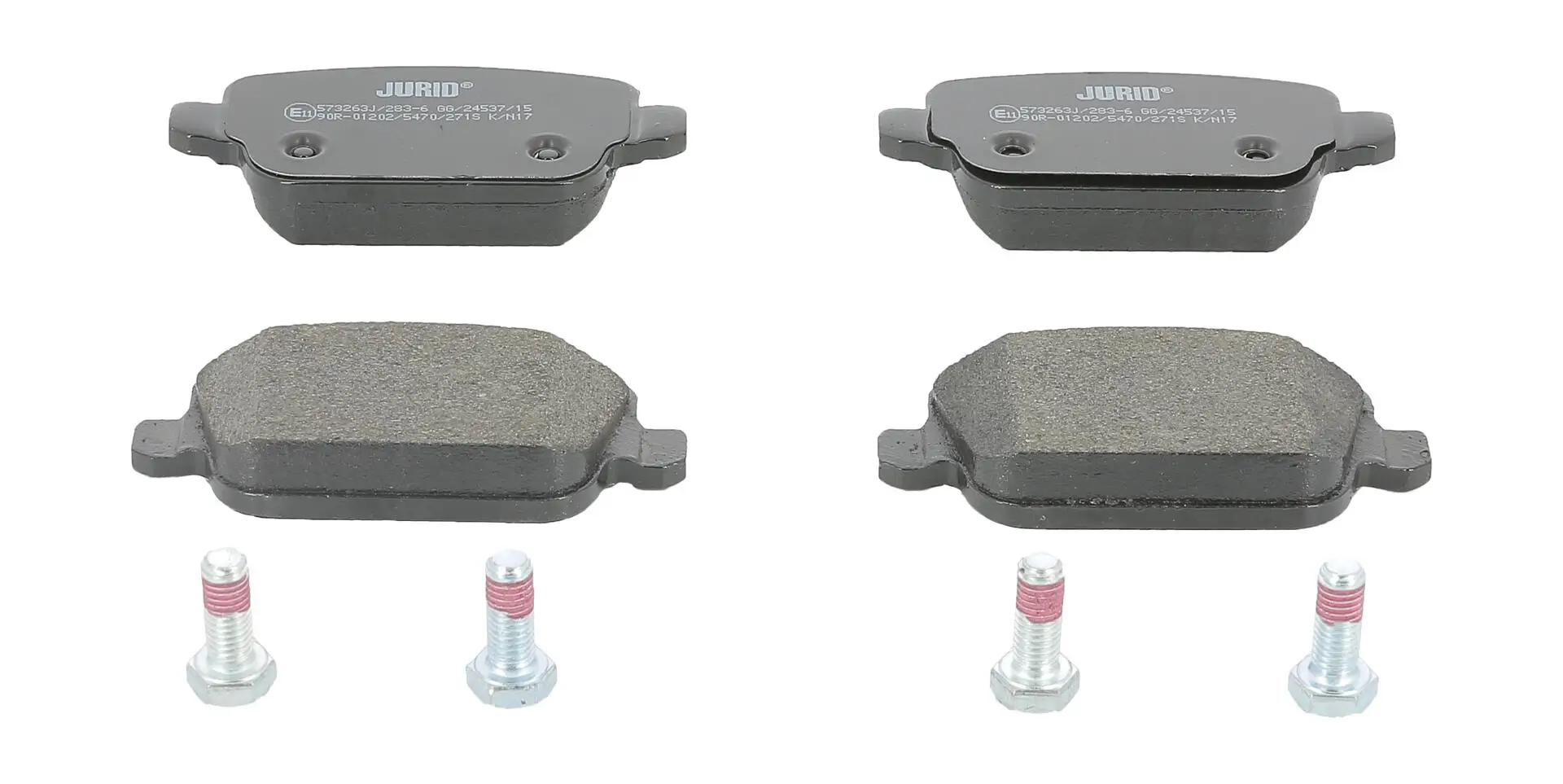 Bremsbelagsatz, Scheibenbremse JURID 573263J