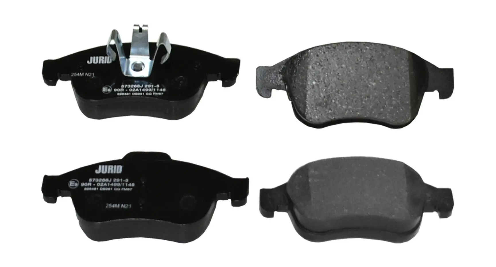 Bremsbelagsatz, Scheibenbremse JURID 573268J