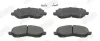 Bremsbelagsatz, Scheibenbremse Vorderachse JURID 573278J Bild Bremsbelagsatz, Scheibenbremse Vorderachse JURID 573278J
