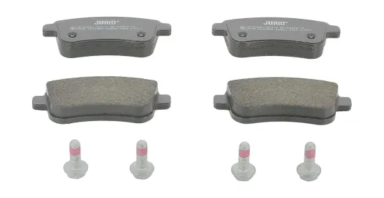 Bremsbelagsatz, Scheibenbremse Hinterachse JURID 573286J Bild Bremsbelagsatz, Scheibenbremse Hinterachse JURID 573286J