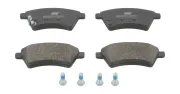 Bremsbelagsatz, Scheibenbremse Vorderachse JURID 573288J