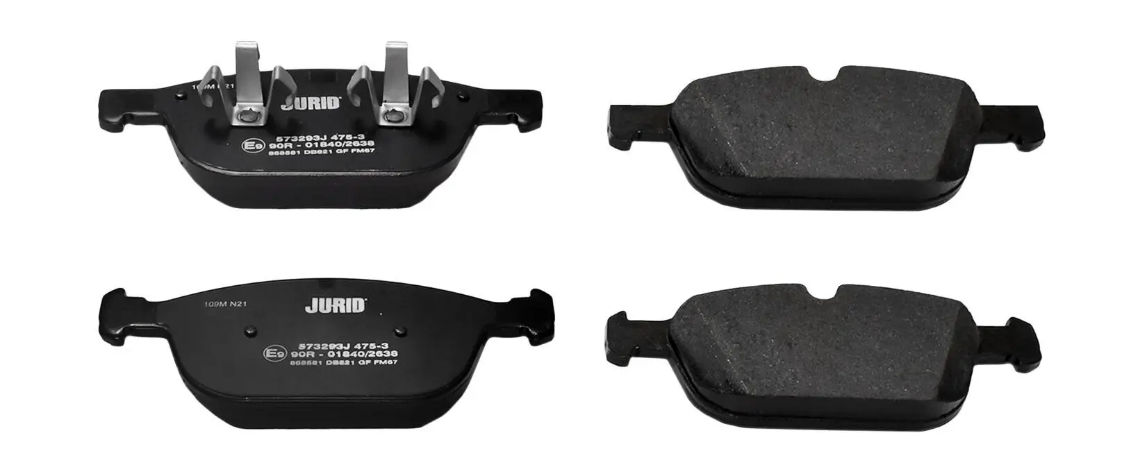 Bremsbelagsatz, Scheibenbremse JURID 573293J