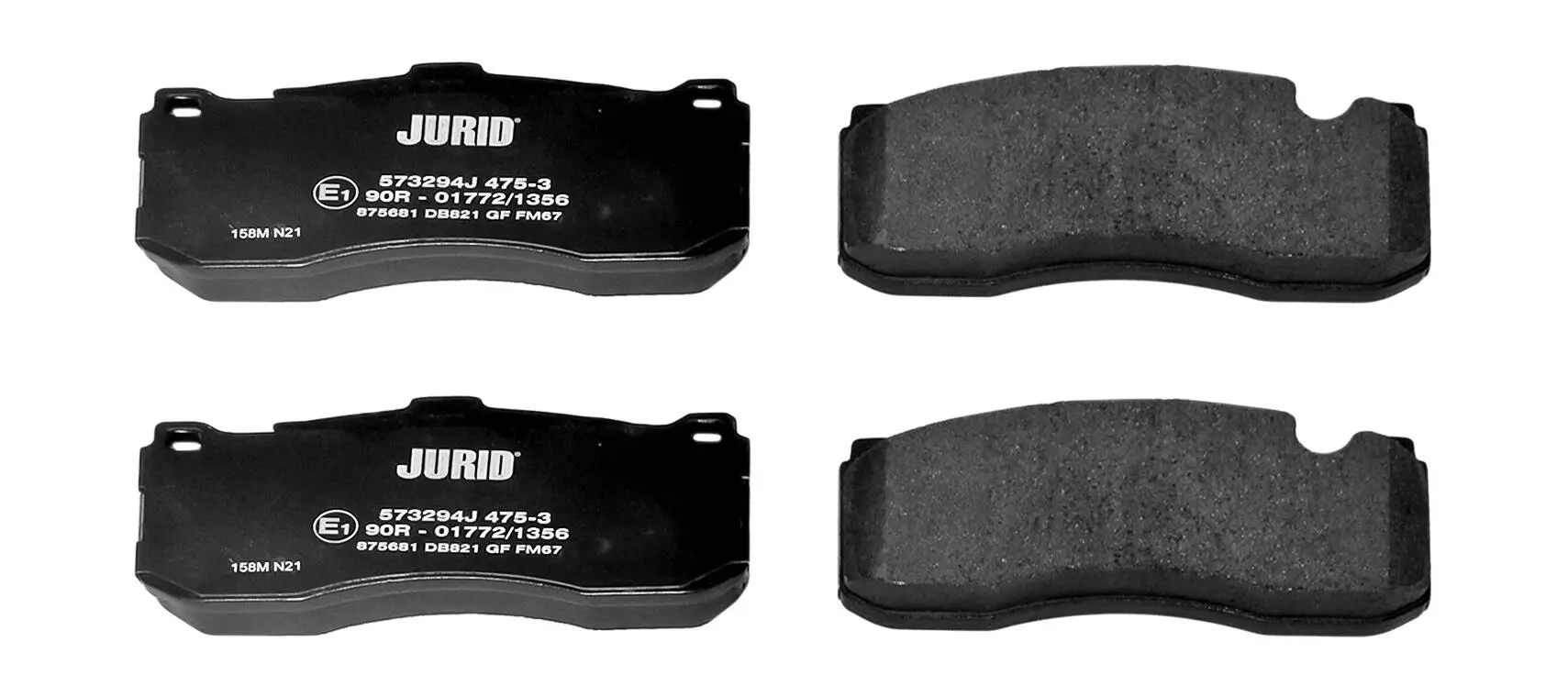 Bremsbelagsatz, Scheibenbremse JURID 573294J