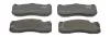 Bremsbelagsatz, Scheibenbremse JURID 573294JC