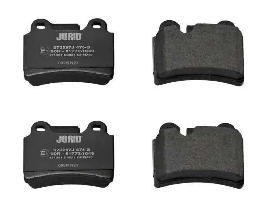 Bremsbelagsatz, Scheibenbremse Hinterachse JURID 573297J Bild Bremsbelagsatz, Scheibenbremse Hinterachse JURID 573297J