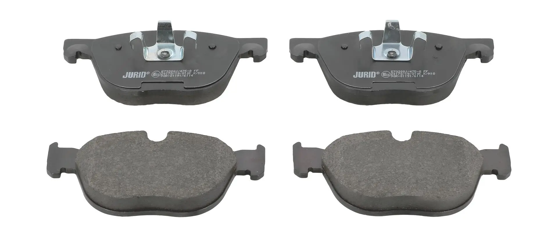 Bremsbelagsatz, Scheibenbremse Vorderachse JURID 573300J
