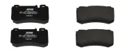 Bremsbelagsatz, Scheibenbremse Hinterachse JURID 573302J