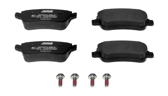 Bremsbelagsatz, Scheibenbremse JURID 573307J Bild Bremsbelagsatz, Scheibenbremse JURID 573307J