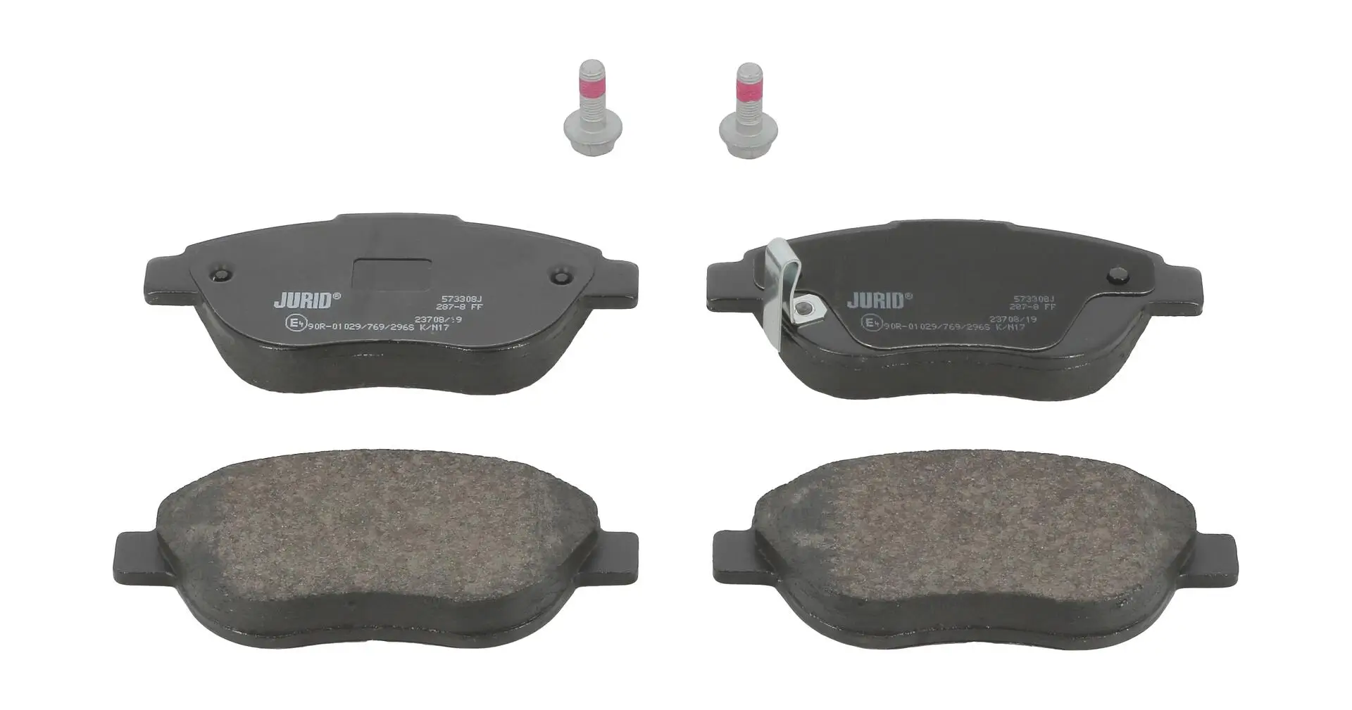 Bremsbelagsatz, Scheibenbremse Vorderachse JURID 573308J