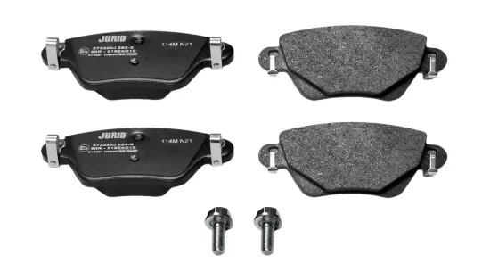 Bremsbelagsatz, Scheibenbremse Hinterachse JURID 573320J Bild Bremsbelagsatz, Scheibenbremse Hinterachse JURID 573320J