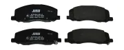 Bremsbelagsatz, Scheibenbremse Vorderachse JURID 573326J