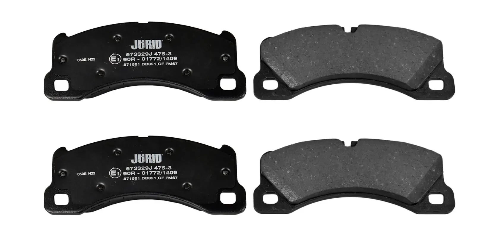 Bremsbelagsatz, Scheibenbremse Vorderachse JURID 573329J
