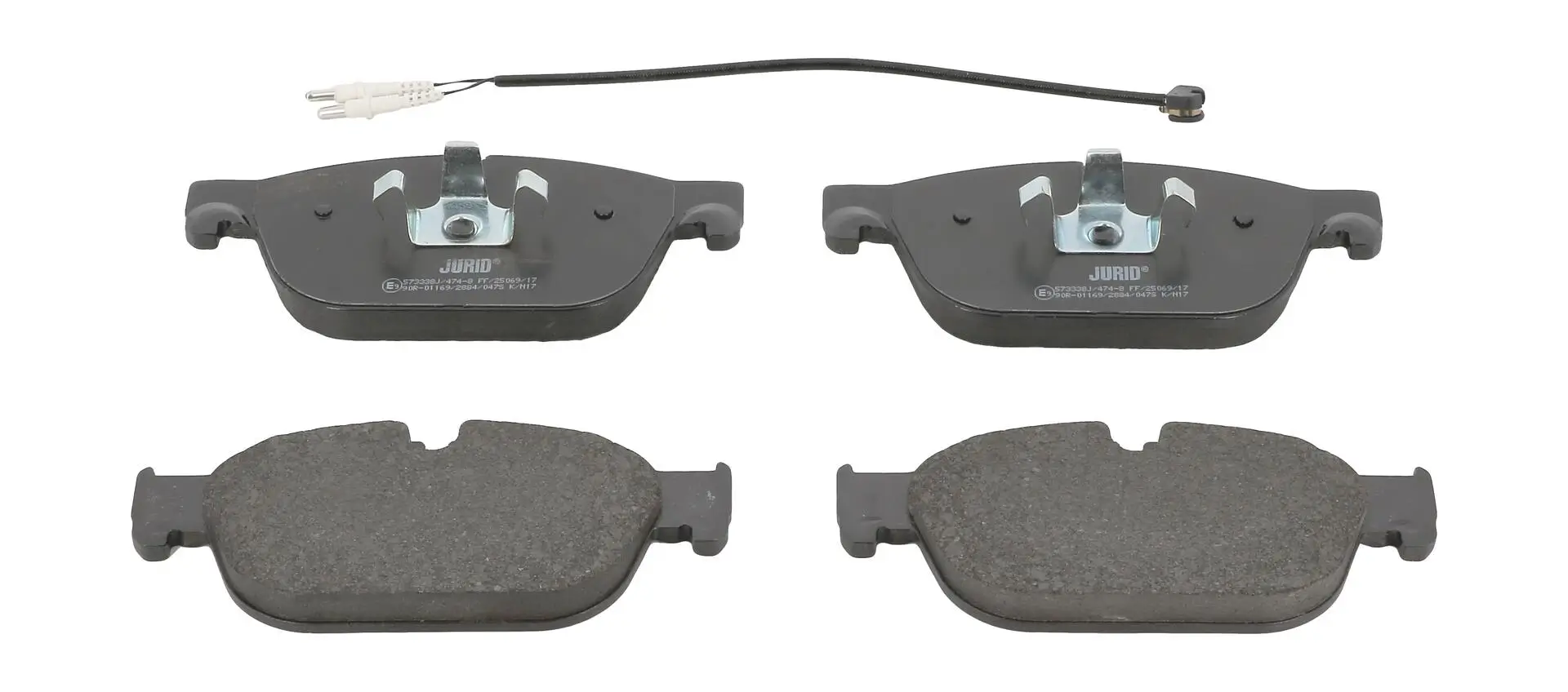 Bremsbelagsatz, Scheibenbremse Vorderachse JURID 573338J