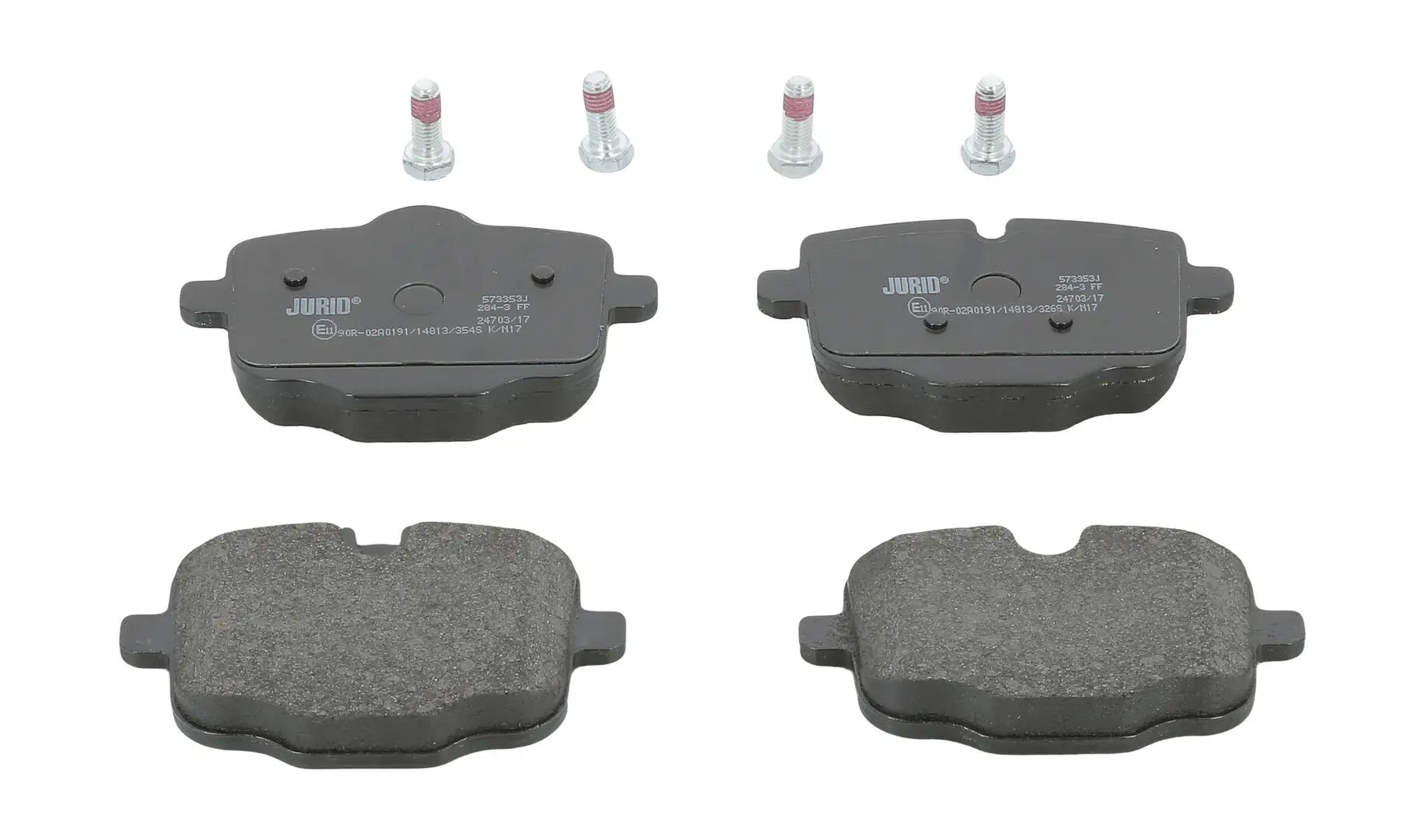Bremsbelagsatz, Scheibenbremse JURID 573353J
