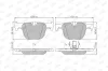 Bremsbelagsatz, Scheibenbremse Hinterachse JURID 573354J