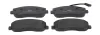Bremsbelagsatz, Scheibenbremse Vorderachse JURID 573357J