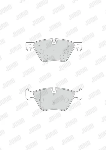 Bremsbelagsatz, Scheibenbremse JURID 573364J Bild Bremsbelagsatz, Scheibenbremse JURID 573364J