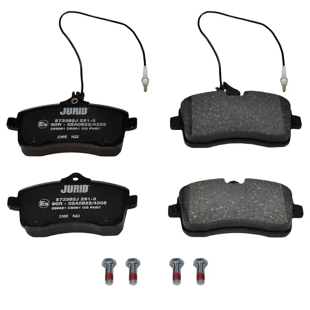 Bremsbelagsatz, Scheibenbremse Vorderachse JURID 573382J