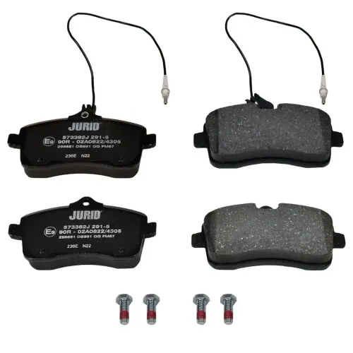 Bremsbelagsatz, Scheibenbremse Vorderachse JURID 573382J Bild Bremsbelagsatz, Scheibenbremse Vorderachse JURID 573382J